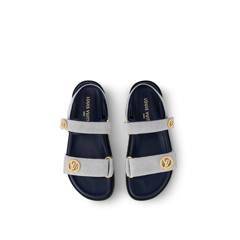 LV Sunset Flat Comfort Sandal - Image 2